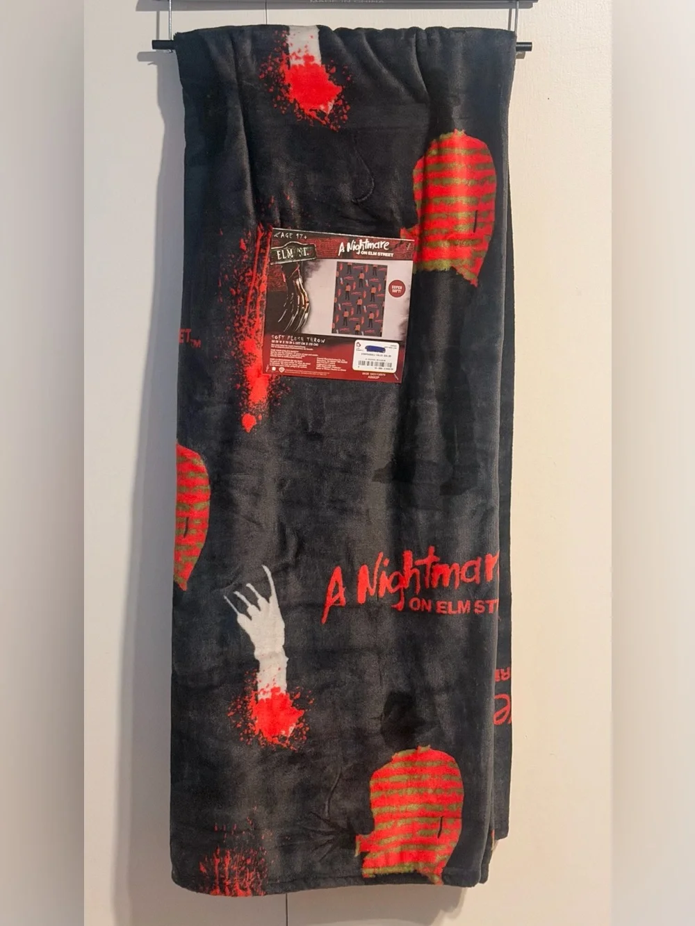 Nightmare On Elm Street Halloween Blanket